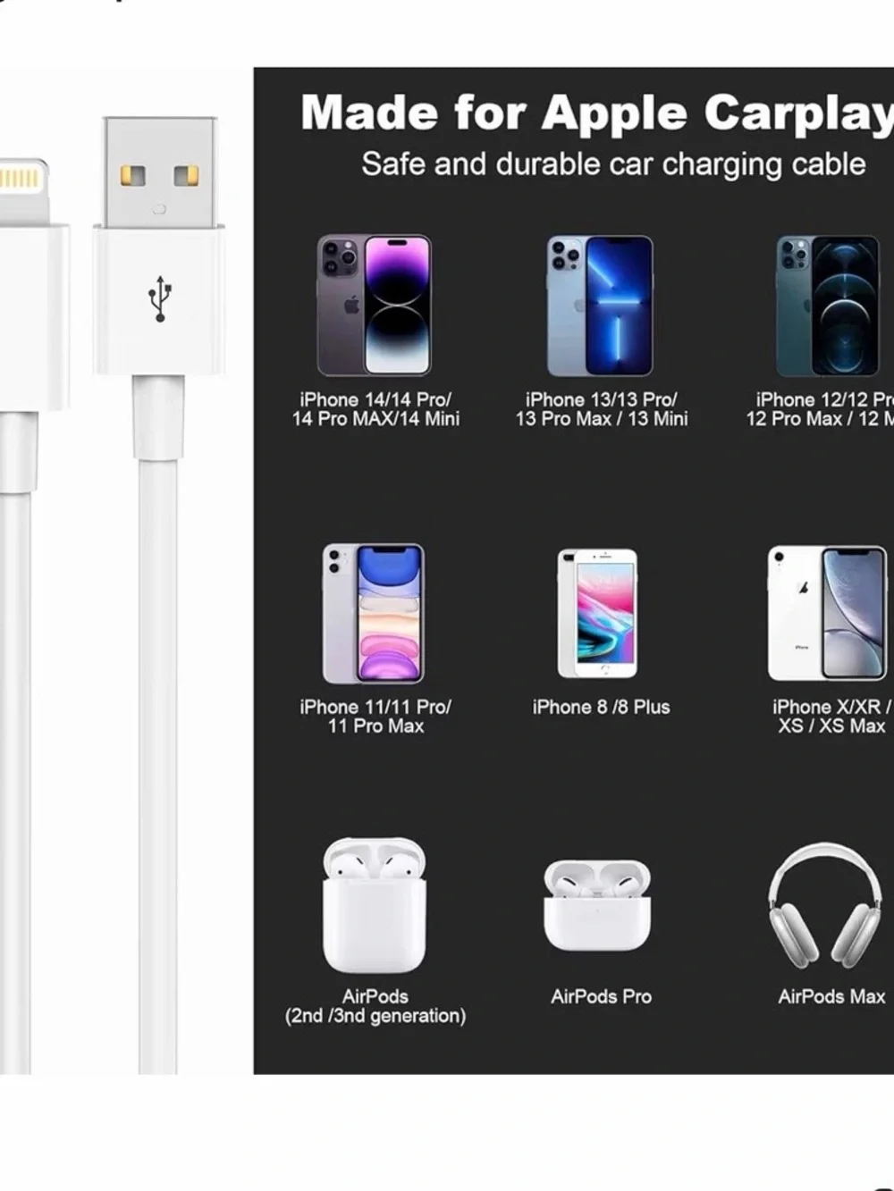 🍎 Apple CarPlay Cable